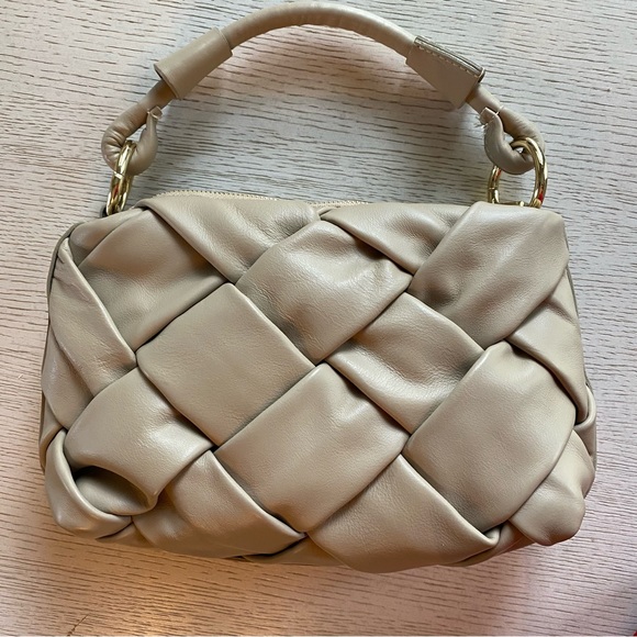 Valentina Fiore woven leather bag - Picture 2 of 7